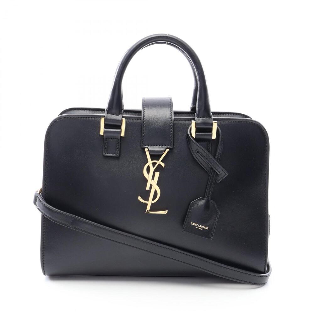 Yves Saint Laurent Saint Laurent Paris YSL line Baby Monogram Cabas 2-way han...
